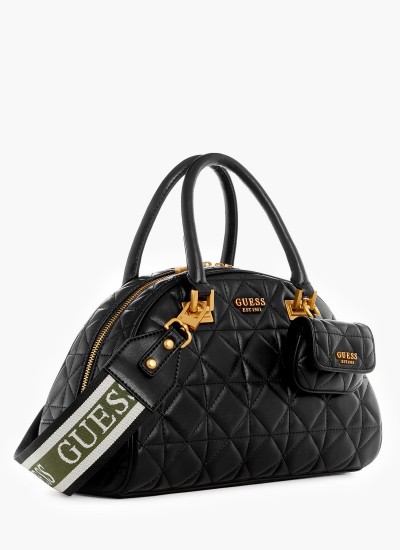 Γυναικείες Τσάντες Izzy.Hobo2 Καφέ ECOleather Guess