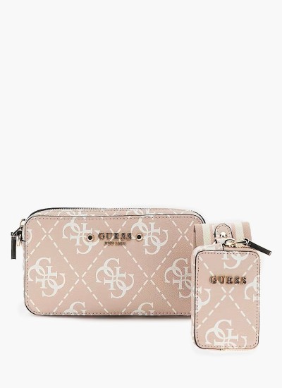 Γυναικείες Τσάντες Izzy.Hobo2 Καφέ ECOleather Guess
