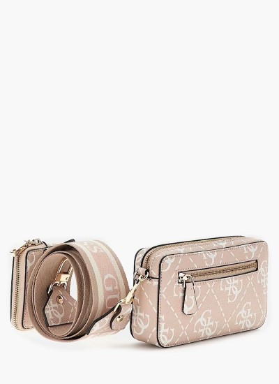Γυναικείες Τσάντες Izzy.Hobo2 Καφέ ECOleather Guess