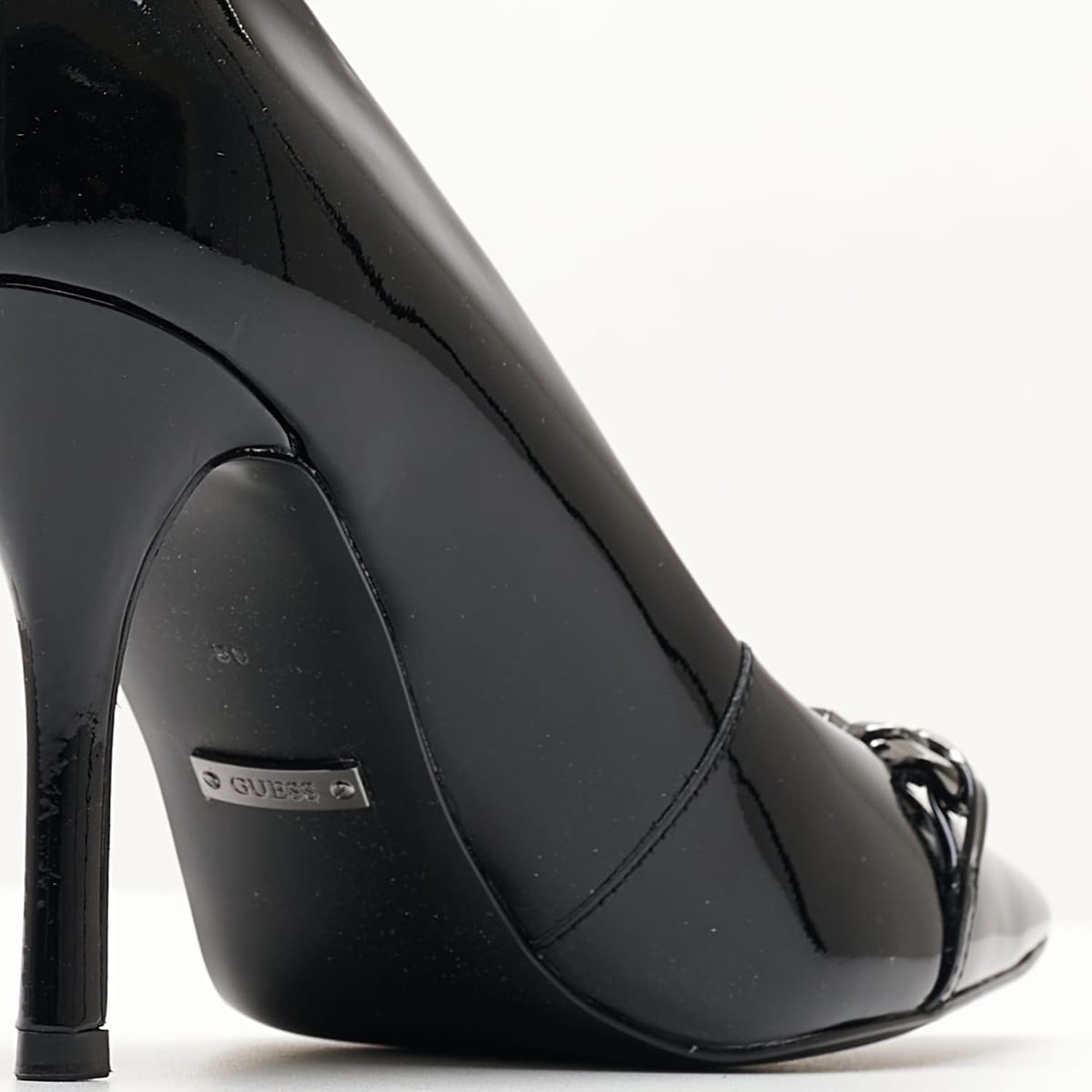 Women Pumps & Peeptoes High Scale.2 Black Patent Leather Guess Women Pumps & Peeptoes High Scale.2 Black Patent Leather Guess