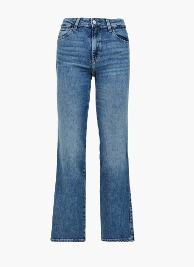 Γυναικεία Παντελόνια Dua Μπλε Βαμβάκι Pepe Jeans
