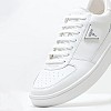 Ανδρικά Παπούτσια Casual Silea Άσπρο Δέρμα Guess Ανδρικά Παπούτσια Casual Silea Άσπρο Δέρμα Guess