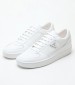 Men Casual Shoes Silea White Leather Guess