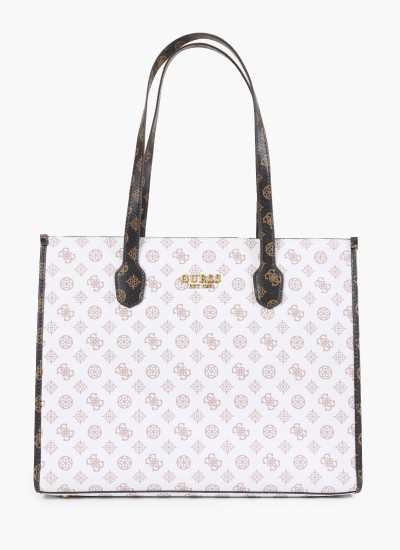 Γυναικείες Τσάντες Izzy.Hobo2 Καφέ ECOleather Guess