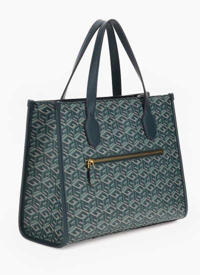 Γυναικείες Τσάντες Bryant.Tote Μαύρο Δέρμα DKNY