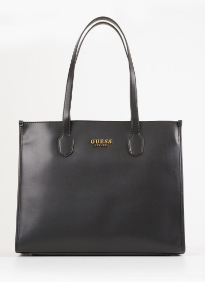 Γυναικείες Τσάντες Izzy.Hobo2 Καφέ ECOleather Guess