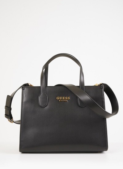 Γυναικείες Τσάντες Izzy.Hobo2 Καφέ ECOleather Guess