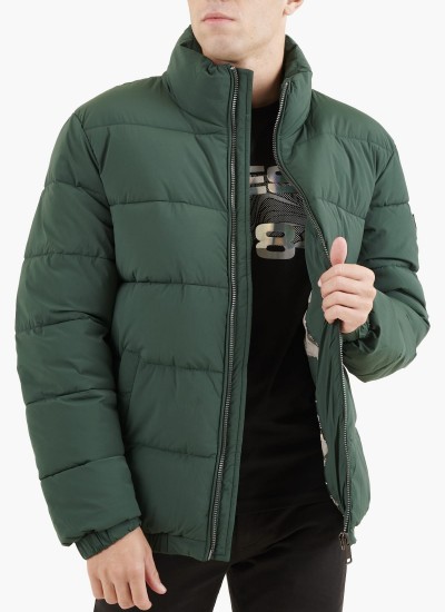 Ανδρικά Μπουφάν Jake Πράσινο Πολυεστέρα Pepe Jeans