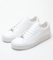 Men Casual Shoes Udine White Leather Guess