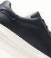 Ανδρικά Παπούτσια Casual Vibo.24 Μαύρο Δέρμα Guess