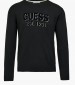 Men T-Shirts Virgil Black Polyester Guess