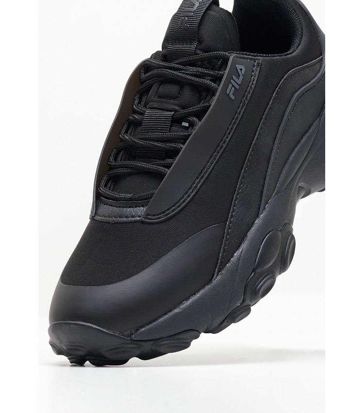 Women Casual Shoes Loligo.Snk Black ECOleather Fila