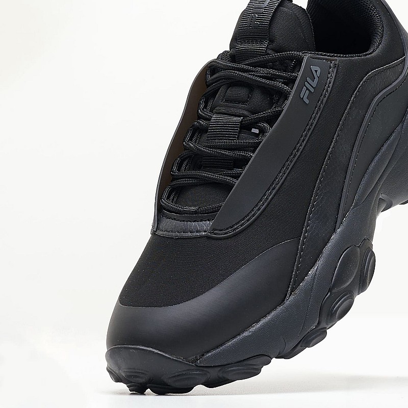 Γυναικεία Παπούτσια Casual Loligo.Snk Μαύρο ECOleather Fila