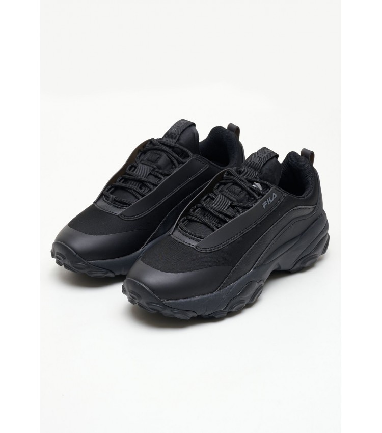 Women Casual Shoes Loligo.Snk Black ECOleather Fila