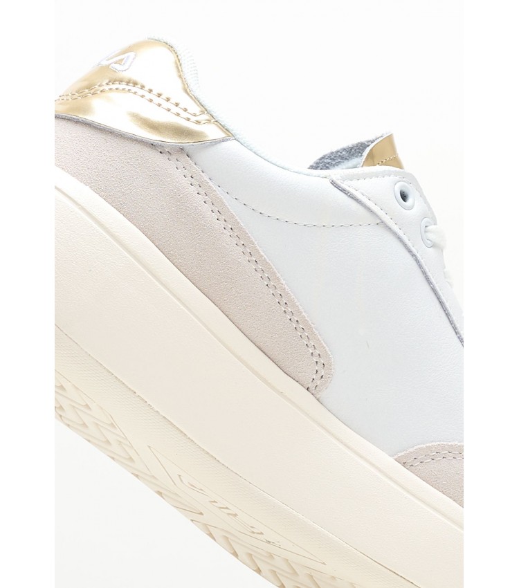 Women Casual Shoes Premium.F White Leather Fila