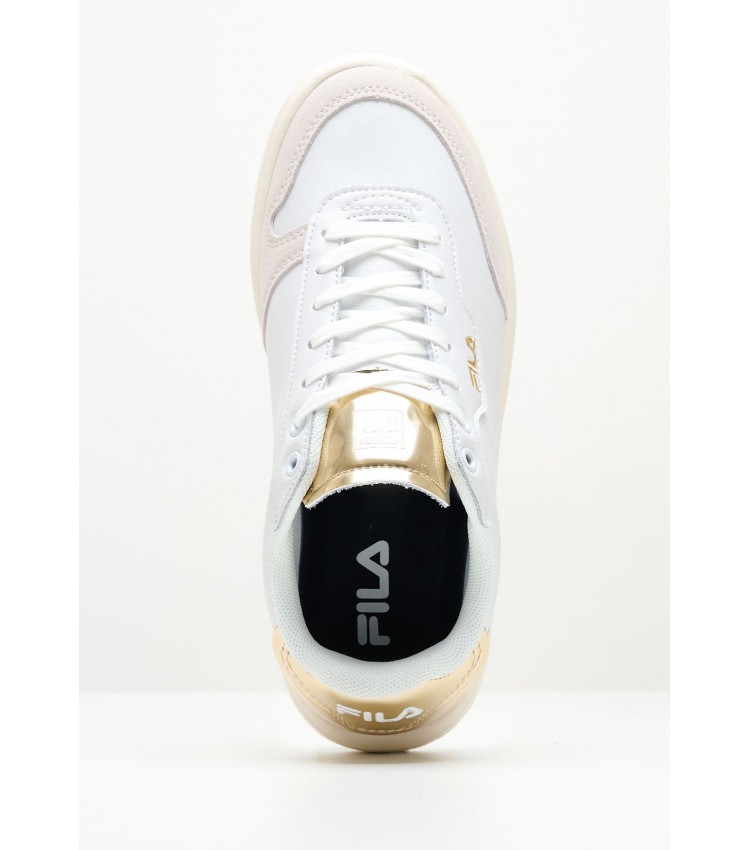 Women Casual Shoes Premium.F White Leather Fila