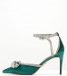 Women Pumps & Peeptoes Low Live.Up Green Fabric Steve Madden