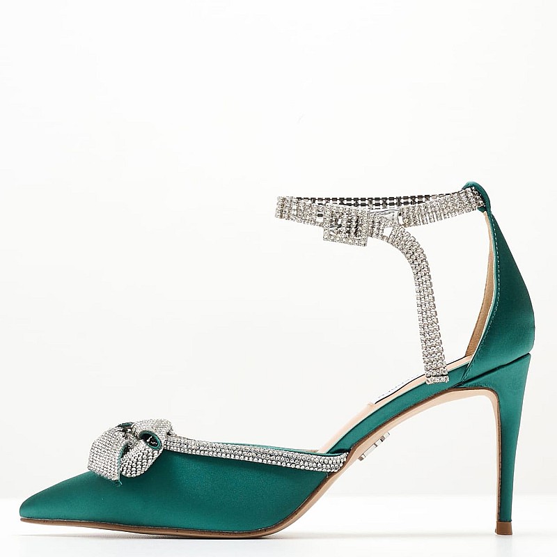 Women Pumps & Peeptoes Low Live.Up Green Fabric Steve Madden
