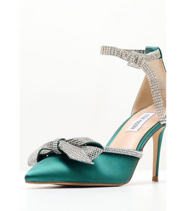 Women Pumps & Peeptoes Low Live.Up Green Fabric Steve Madden