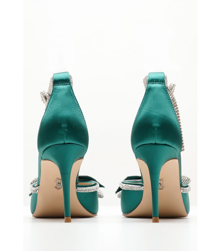 Women Pumps & Peeptoes Low Live.Up Green Fabric Steve Madden