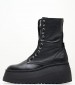 Women Boots Pearl Black Leather Steve Madden