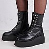 Γυναικεία Μποτάκια Pearl Μαύρο Δέρμα Steve Madden Γυναικεία Μποτάκια Pearl Μαύρο Δέρμα Steve Madden