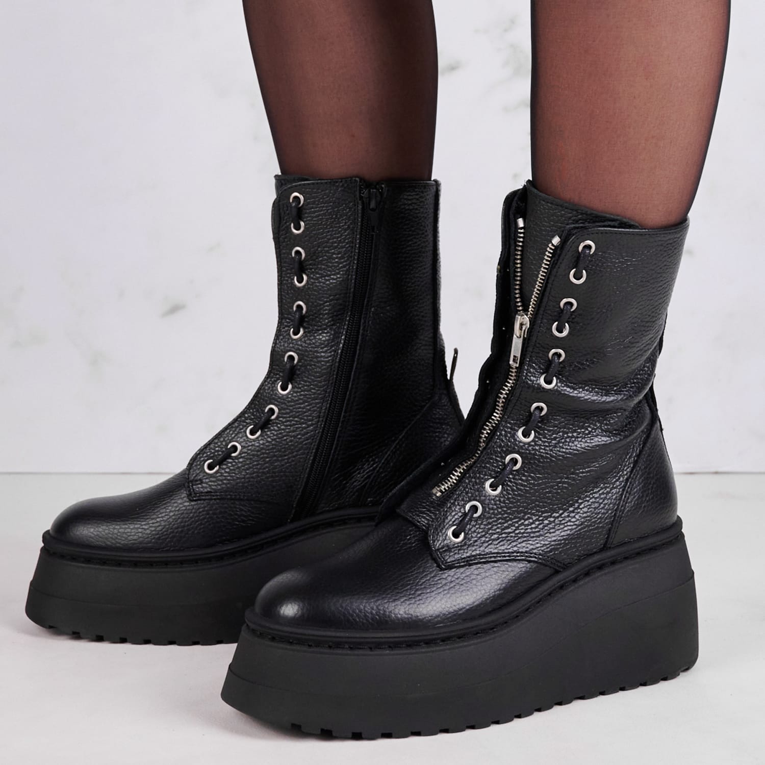 Γυναικεία Μποτάκια Pearl Μαύρο Δέρμα Steve Madden Γυναικεία Μποτάκια Pearl Μαύρο Δέρμα Steve Madden