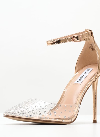 Γυναικείες Γόβες & Peeptoes Ψηλές TATIANA3 Χρυσό ECOleather Nine West