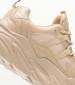 Women Casual Shoes Wave Beige ECOleather Steve Madden