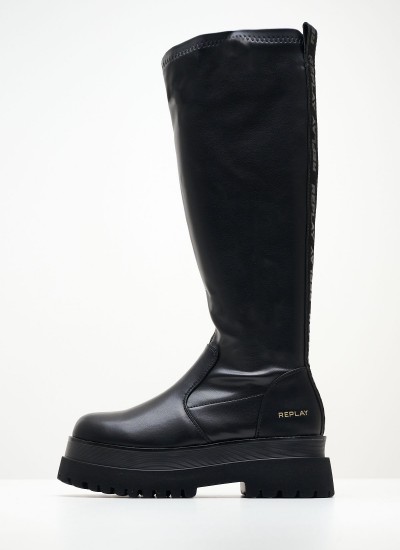Γυναικεία Μποτάκια Marywood Μπεζ ECOsuede Replay