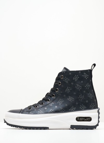 Γυναικεία Μποτάκια Marywood Μπεζ ECOsuede Replay