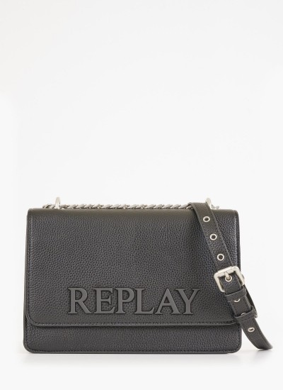 Γυναικείες Ζώνες AW2549 Άσπρο ECOleather Replay