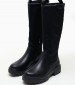 Women Boots Hanna.Highly Black ECOleather Replay