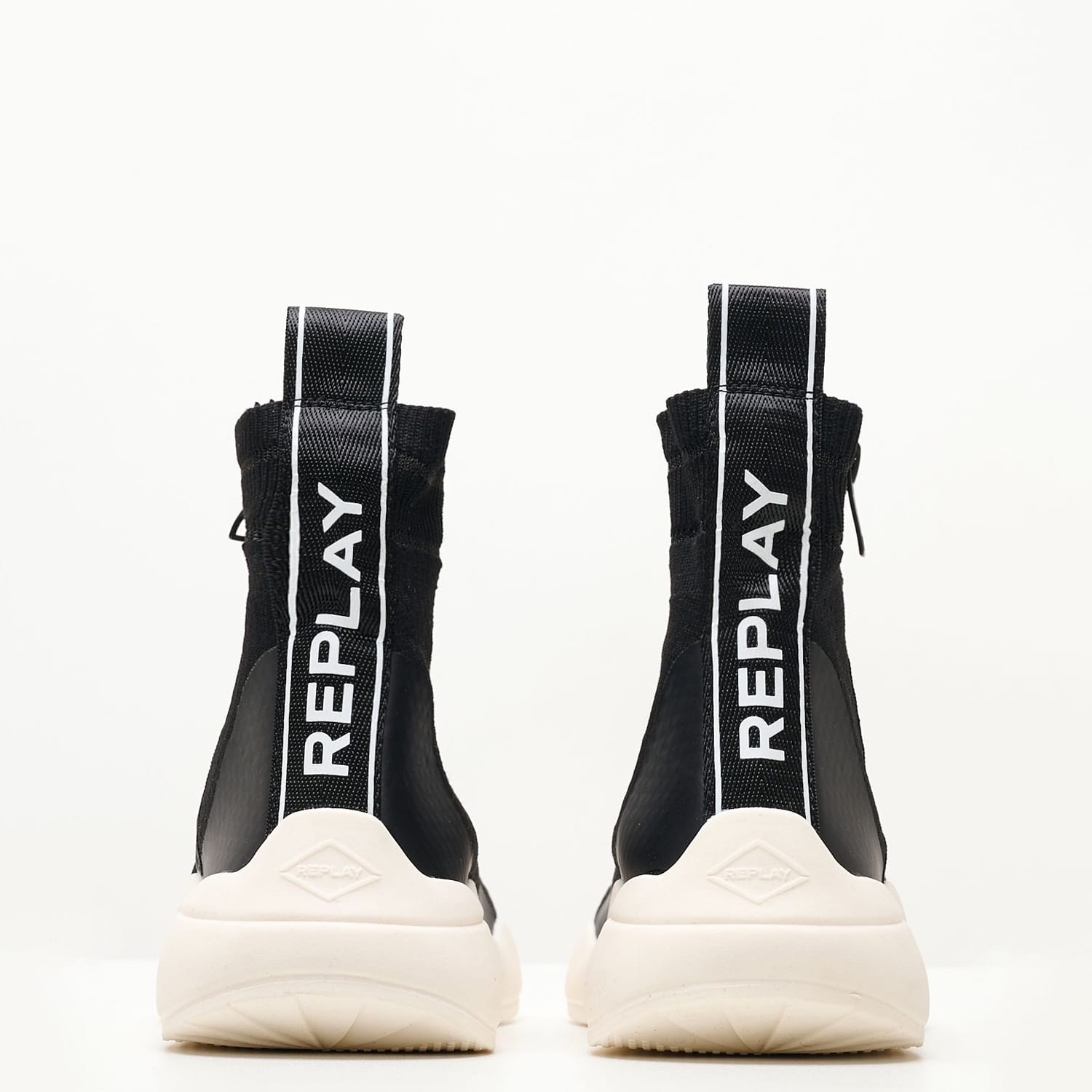 Women Boots Hera.Studio.W Black Fabric Replay Women Boots Hera.Studio.W Black Fabric Replay