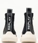 Women Boots Hera.Studio.W Black Fabric Replay