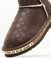 Women Boots Move.Allover Brown Fabric Replay