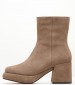 Women Boots 116001306 Taupe Buckskin Mortoglou