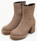 Women Boots 116001306 Taupe Buckskin Mortoglou