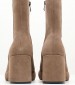 Women Boots 116001306 Taupe Buckskin Mortoglou