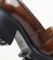 Women Pumps & Peeptoes Low 116001321 Brown Leather Mortoglou