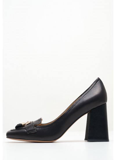 Women Pumps & Peeptoes High 116001362 Black Leather Mortoglou