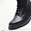 Men Boots 1460.Mono Black Leather Dr. Martens