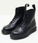 Ανδρικά Μποτάκια 1460.Mono Μαύρο Δέρμα Dr. Martens