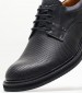 Men Shoes 48203 Black Leather Vice