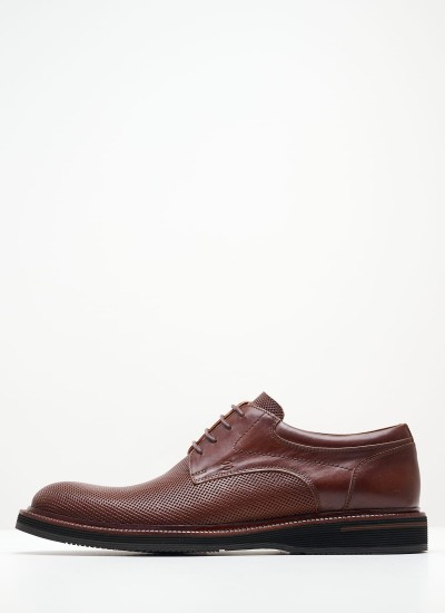 Men Shoes 48203 Brown Leather Vice