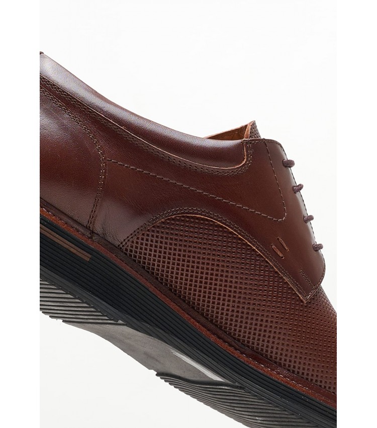 Men Shoes 48203 Brown Leather Vice