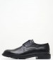 Men Shoes 48207 Black Leather Vice