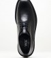 Men Shoes 48207 Black Leather Vice