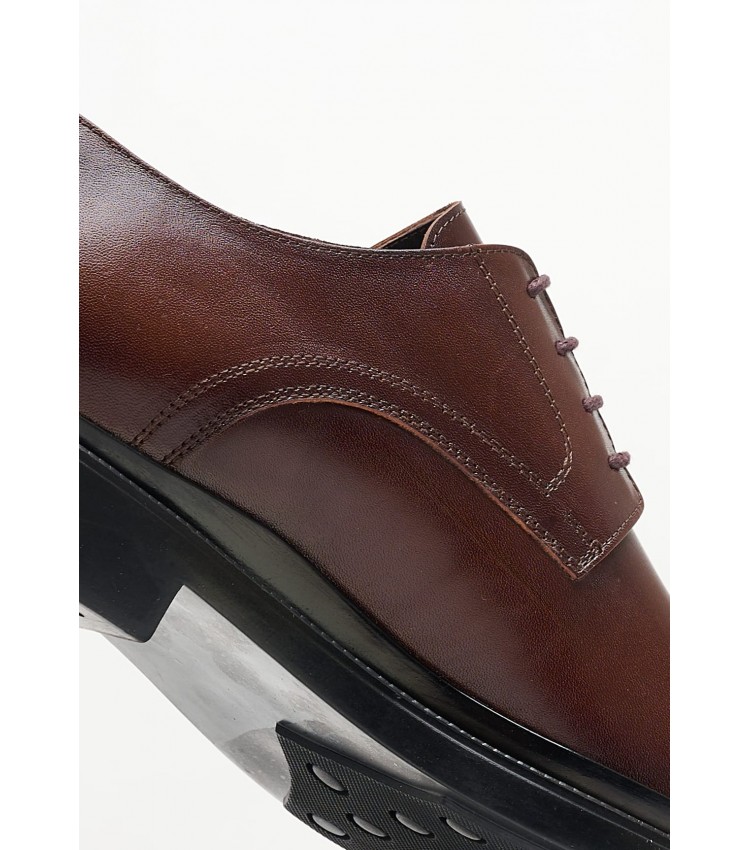 Men Shoes 48207 Brown Leather Vice
