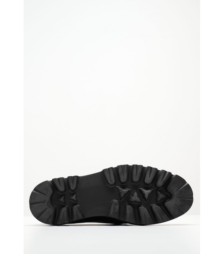 Ανδρικά Παπούτσια Δετά 48401 Μαύρο Δέρμα Vice